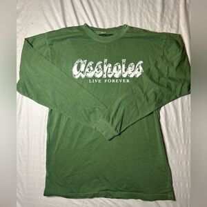 Assholes live forever, long sleeve T-shirt, new